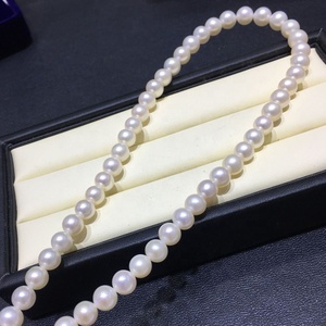 <strong>2mm</strong> 5mm 6mm 7mm Round Highlight 100% Natural Freshwater <strong>Pearl</strong> Necklace Jewelry <strong>Pearl</strong> Strands of <strong>Fresh</strong> <strong>Water</strong> <strong>Pearls</strong> - Product Image 2