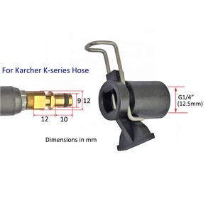 Connecteur de tuyau d'entrée de pistolet de nettoyeur haute pression <span class=keywords><strong>G1</strong></span>/4 - Femelle M14-F Adaptateur de tuyau haute pression - Product Image 2