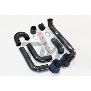 ชุดท่อไอดีคาร์บอนไฟเบอร์ TM Performance สำหรับเครื่องยนต์ S58 รุ่น M3/M4/G80/G82 ขนาด <span class=keywords><strong>3</strong></span>.5 นิ้ว แบบขัดเงา เพิ่มแรงม้า ปี 2020-2023 - Product Image 1