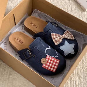 נעלי בית קשת xixitao לנשים סגורות-הבוהן מגלשות חיצוני ללא החלקה על נעלי בית עם תמיכת קשת - Product Image 4