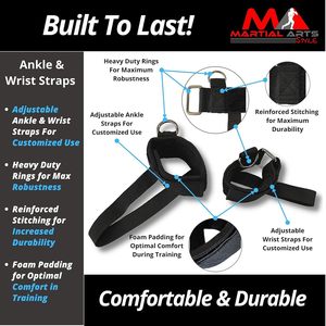 Set de Bandas de Resistencia Joeman, Cuerdas de Tensión Personalizadas para Ejercicios de Fitness y Moldeamiento Corporal - Product Image 5
