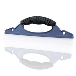 Lame de raclette en silicone pour voiture, manche bleu en TPR, outil de nettoyage de pare-brise - Product Image 1