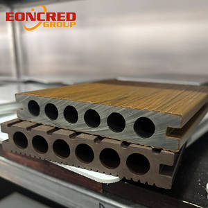 Tarima de WPC para Exteriores, Resistente al Agua, al Fuego y Antideslizante, con Aspecto de Madera, Fácil Instalación, Ecológica, para <span class=keywords><strong>Terrazas</strong></span> y Patios - Product Image 2