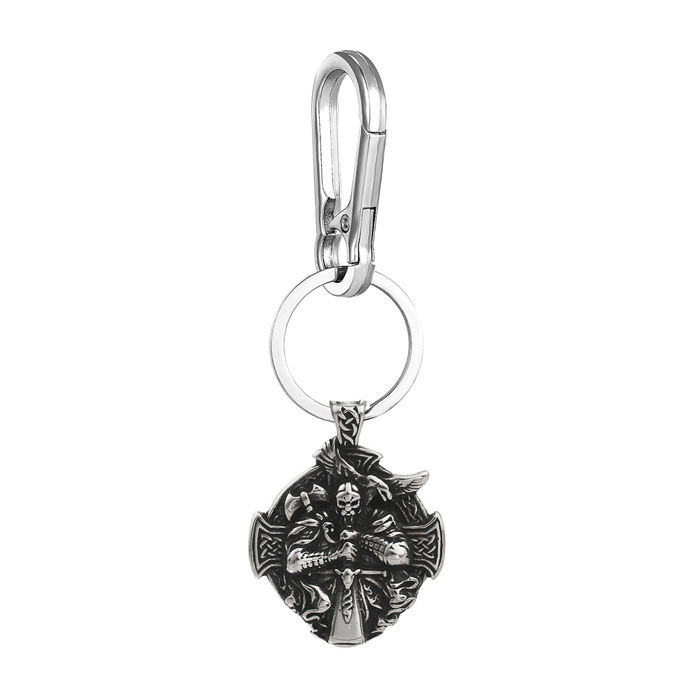 Porte-clés pendentif en métal