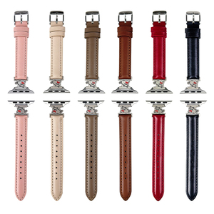 Eraysun Dây đeo đồng hồ Apple cho đồng hồ hình mèo siêu 3 <span class=keywords><strong>2</strong></span> Series 11 10/9/8/7 eo thon hoạt hình mềm mại 38/42/46/49mm Dây da - Product Image 2