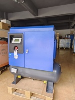 Compresseur d'air à vis monophasé AIRSTONE 220V avec réservoir d'air 3.7Kw 4.5Kw 5.5Kw 7.5Kw 50HZ 60HZ pour ménage industriel