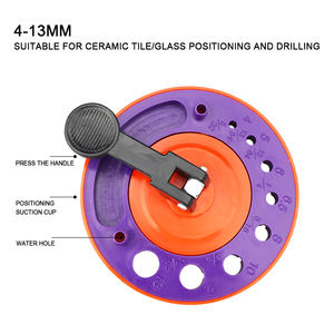 4-12mm kaca ubin keramik buka lubang Locator berlian membuka posisi panduan mata bor panduan lubang Clamp rentang bor panduan - Product Image 4