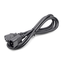 Câble d'alimentation AC rétractable 10A 15A 125V 14AWG 18AWG IEC320 C14 vers C13 pour PDU de rack et serveur de centre de données