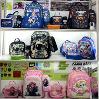 Sac à dos scolaire à roulettes KIDPLACE 2026 en polyester avec fermeture éclair, 16 pouces, ensemble 5 pièces : sac à déjeuner, trousse à crayons, sac à roulettes