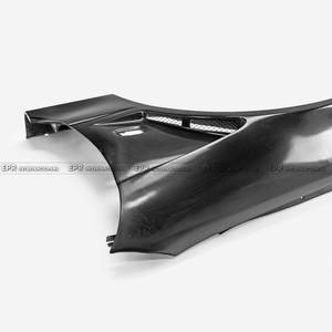 แผ่นบังโคลนหน้าแบบกระจกระบายอากาศกว้าง20มม. สำหรับ S15ซิลเวีย-น้ำหนักเบา & กระจายความร้อน - Product Image 3