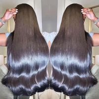 Perruque Lace Front HD en Cheveux Humains 13X6 13X4, Perruque Full Lace en Cheveux Naturels avec Cuticules Alignées, Perruque Frontale HD pour Femmes Noires