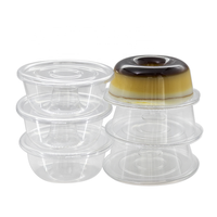 Boîte d'emballage pour gâteaux et pains de haute qualité, en matériaux recyclés de qualité alimentaire, avec couvercle, respectueuse de l'environnement, couleur personnalisée, vente en gros sur mesure