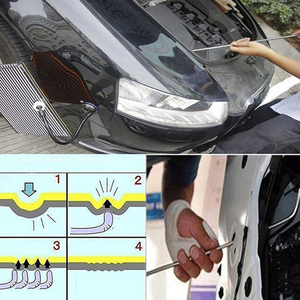 Kit Professionale ProPDR da 8 Pezzi per <span class=keywords><strong>Riparazione</strong></span> Ammaccature Senza Vernice, Aste e Ganci per Rimozione Danni da <span class=keywords><strong>Grandine</strong></span> su Carrozzeria Auto - Product Image 2