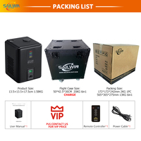 SAILWIN EU STOCK 4X LOT 350W Mesin Semburan Api Mini 3 Meter untuk Pesta Pernikahan Acara SFX Mesin Kembang Api Khusus