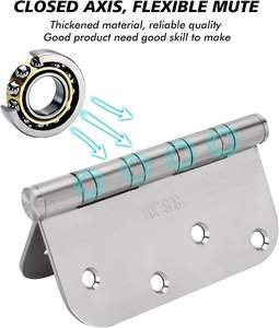 محامل كروية 4 بوصة من الفولاذ المقاوم للصدأ 4 بوصة محامل تجارية خارجية من الخارج مع زوايا نصف قطرها بوصة - Product Image 3