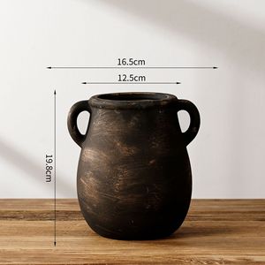 Portautensili Rustico da <span class=keywords><strong>Cucina</strong></span> - Contenitore in Ceramica da 7,6 Pollici <span class=keywords><strong>per</strong></span> Utensili, Decorazione Vintage <span class=keywords><strong>per</strong></span> Piano di Lavoro - Product Image 5