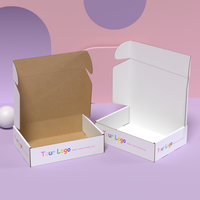 Emballage de pâtisserie pour beignets biodégradable et écologique en gros, boîte en papier personnalisée pour beignets mochi de grande taille avec logo