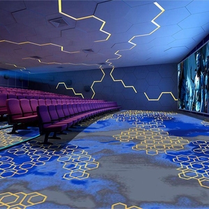 Tùy Chỉnh Rạp Chiếu Phim Phòng Thảm 80 Len 20Nylon Dệt <span class=keywords><strong>Axminster</strong></span> Thảm - Product Image 2