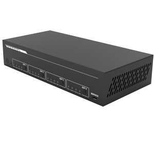 Commutateur matriciel <span class=keywords><strong>HDMI</strong></span> 4x4 pour 2.0 18 Gbps 4K en métal avec contrôle central TCP/IP RS232 et télécommande - Product Image 3