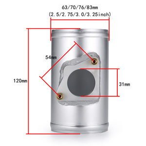 Adaptor pengukur asupan udara dudukan Sensor aliran udara, untuk VW Nissan Honda <span class=keywords><strong>Civic</strong></span> Ford MAF - Product Image 2