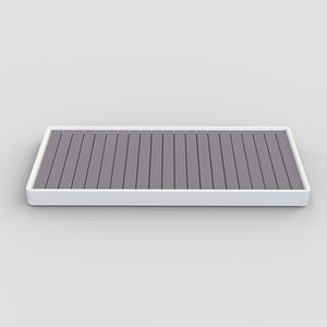 Pavimentazione Antiscivolo in Legno e Plastica per Vasca da Bagno Ghiacciata Esterna Impermeabile - Product Image 4