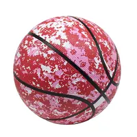 Резиновый баскетбольный мяч размера 7 с нанесением логотипа