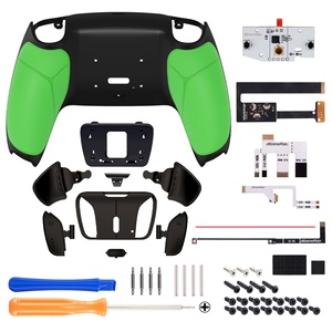 ชุดแปลงปุ่มหลังโลหะสีดำ Metal Black Back Button Remapper EXtremeRate Rise 4 พร้อมแผ่นยางกันลื่นสำหรับ PS5 - Product Image 2