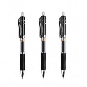 Office School Writing Retractable Set Wholesale Custom Logo Promotional Gift Plastic Gel <b>Ink</b> Pen - Product Image 2