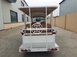 รถมอเตอร์ไฟฟ้า RC 48v/72v 5kw AC สำหรับนักท่องเที่ยว 8 ที่นั่ง เหมาะสำหรับสวนสนุกและขายในจังหวัดหูเป่ย ประเทศจีน - Product Image 6