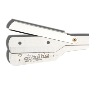 hombres peluquero maquinilla de <span class=keywords><strong>afeitar</strong></span> recta <span class=keywords><strong>para</strong></span> el uso del salón de metal plegable cortar la garganta de barbero de <span class=keywords><strong>afeitar</strong></span> - Product Image 4