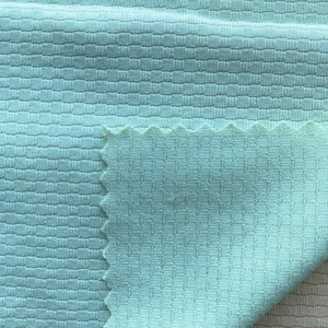 90% polyester t 10% spandex 4 cách căng ribstop vải Interlock với chống UV mềm tay da thân thiện cao đàn hồi 150 GSM, - Product Image 1