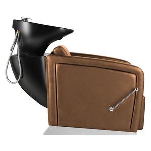 Nouvelle chaise de lavage en cuir synthétique durable anti-taches pour lavabo en porcelaine, couleurs personnalisables, levage manuel des pieds, pour salon - Product Image 3