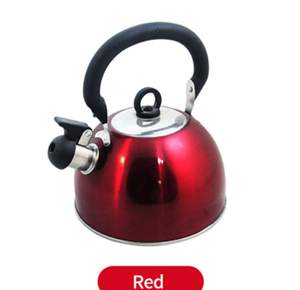 Hervidor silbante <span class=keywords><strong>de</strong></span> lujo <span class=keywords><strong>de</strong></span> acero inoxidable con mango <span class=keywords><strong>de</strong></span> baquelita y material metálico - Product Image 4