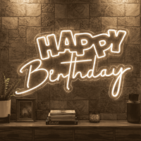 Letrero Comercial de Neón Personalizado de Fábrica, Letrero LED Acrílico con Logotipo para Publicidad de Marca en Tiendas