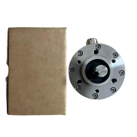 Encodeur rotatif multi-tours absolu CANopen 12/13 bits, boîtier en aluminium anodisé, 38-58 mm, haute précision, industriel