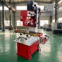 Machine de fraisage et de perçage verticale ZX50C, machine de perçage et de fraisage universelle