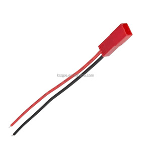 Câble de connexion JST <span class=keywords><strong>2</strong></span> broches de 10 cm, mâle-femelle, pour jouets RC, batterie, lampe LED - Product Image 1
