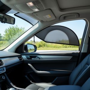 Cubierta de Malla para Ventanas Delanteras y Laterales de Coche, Extensible, Protección UV, Privacidad, Protección Contra el Calor, Parasol para Ventanas de Coche - Product Image 2