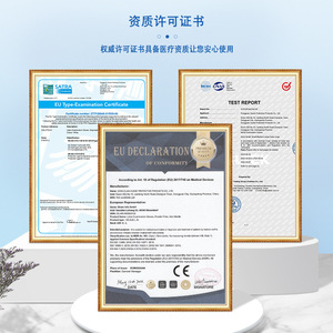 Blue Guard Nitrile <b>Gloves</b> 30cm White Powder Free Grain Texture Fingertips For Mechanical Manufacturing - Product Image 2