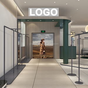 Nhà Máy Giá đầy đủ-cửa hàng tùy chỉnh Showcase cho quần áo showroom thiết kế đứng Boutique quần áo giá mới nhất bán lẻ - Product Image 3