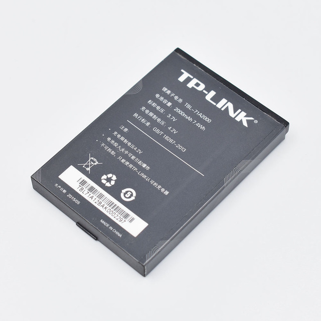 Wholesale TBL-71A2000 Battery for TP-LINK M5350 M7300 M7200 M7000 M5250 TL-TR861 TL-TR761 Hotspot Battery