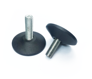 M12X50 M8X70 M6 مخصصة من البلاستيك المقاوم للصدأ كوب القدم الثقيلة آلة دوارة تسوية القدم - Product Image 3