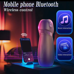 Slimme seksrobot voor mannen, vacuüm orale seks zuigende automatische mannelijke masturbatie-apparaat met verwarming en gekreun, adult producten voor mannen - Product Image 6