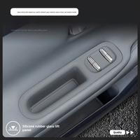 Accessoires de voiture en silicone pour Leapmotor A10 A05 2026 – Boîte de rangement latérale avant et arrière, étanche et anti-poussière, organisateur intérieur