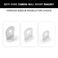 Accessoires CCTV en direct d'usine, support mural universel en métal pour caméra dôme