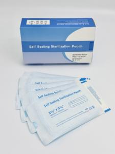 Sacchetti sottovuoto per sterilizzazione autosigillanti certificati ISO CPP + PET 90*165mm materiali di consumo medici EOS sterilizzazione disinfettante - Product Image 4