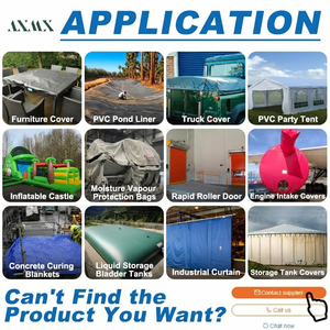 Bâche industrielle en PE OEM 160g/m², toile imperméable, auvent de jardin, <span class=keywords><strong>voile</strong></span> d'ombrage, couverture pour bateau, camion, maison pour animaux, chien, imperméable - Product Image 5