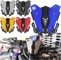 Accessoires de moto pour Yamaha MT15 MT-15 2019 2020, plaque de support de pare-brise sport avant en alliage d'aluminium OEM