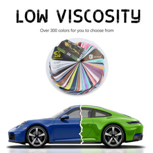 Alto brillo Monet Color púrpura vinilo Car <span class=keywords><strong>Tuning</strong></span> pegatinas brillante cambiante PET película de vinilo - Product Image 5