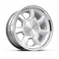 Jantes forgées RS Custom 2 pièces pour Muscle Car 18x9.5 18x11 pouces 5x114.3 pour Ford Mustang Fox Body S550 S650 GT Dark Horse